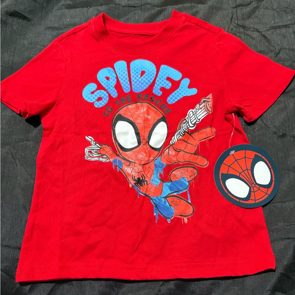 Red Spidey Graphic T-Shirt